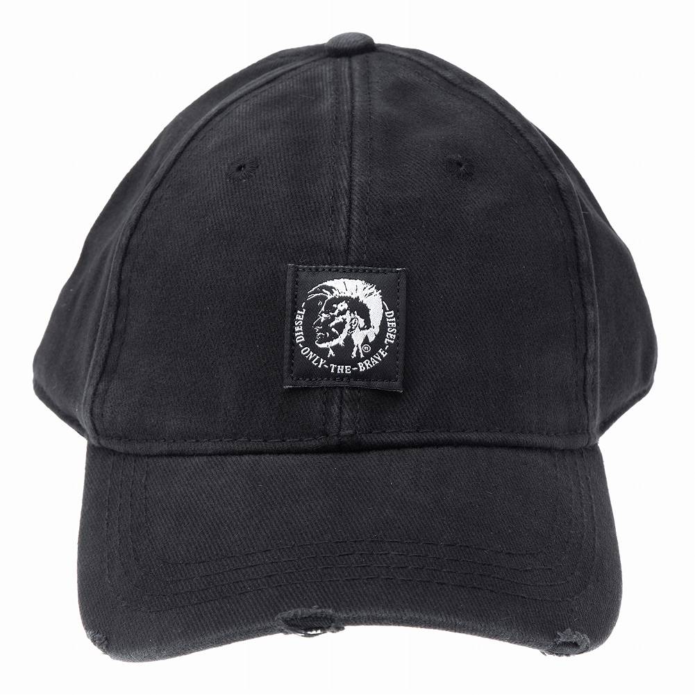 DIESEL キャップ あす楽 00SHHZ 0NAUI 900A 本物 期間限定 帽子 ロゴ ブラック 有料 ディーゼル ラッピング可能 メンズ
