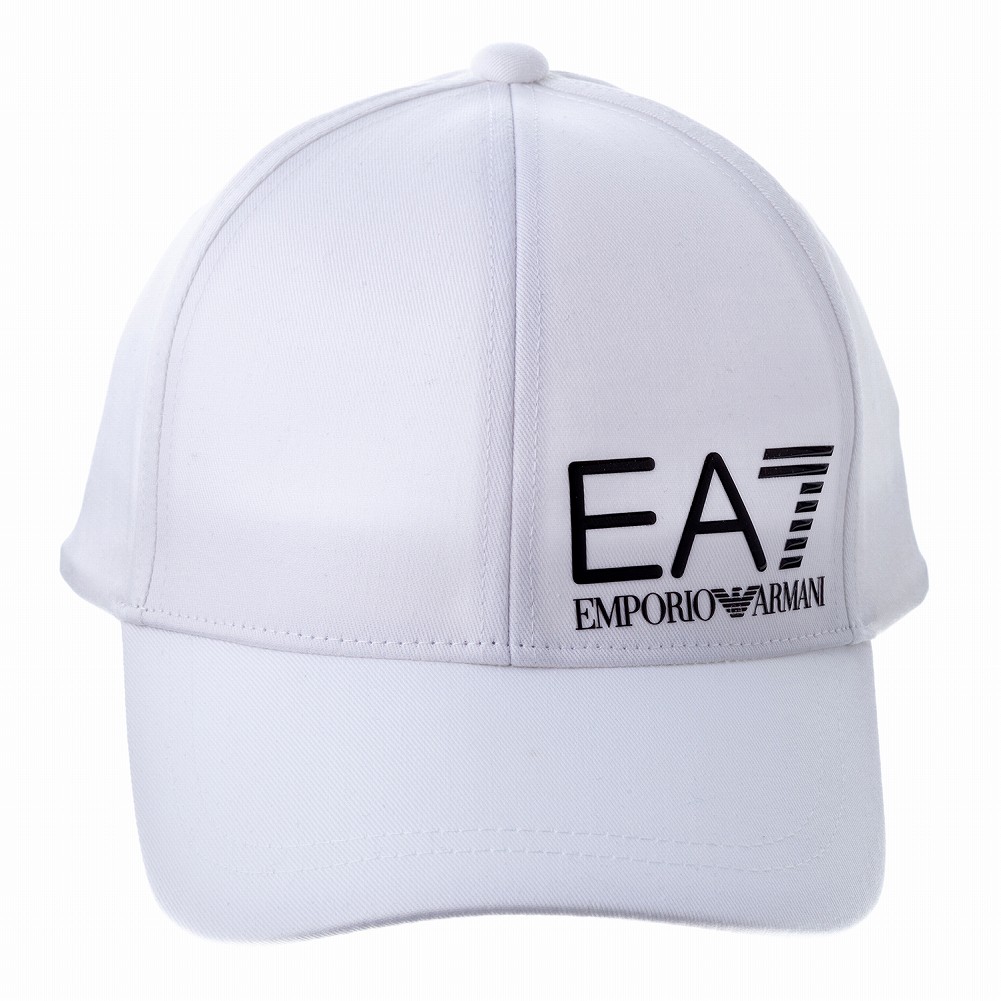 メーカー直送 イーエーセブン キャップ あす楽 EA7 275936 1P103 00010 買取 ロゴ エアセッテ ラッピング可能 メンズ ホワイト 帽子 有料