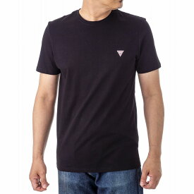 GUESS Tシャツ ブランド CORE TEE M0GI36 I3Z00 JBLK クルーネック ワンポイント 半袖 メンズ ブラック ゲス