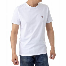 GUESS Tシャツ ブランド CORE TEE M0GI36 I3Z00 TWHT クルーネック ワンポイント 半袖 メンズ ホワイト ゲス