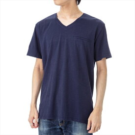 GUESS Tシャツ ブランド POCKET SLUB M0GI55 K6XN0 G720 Vネック 半袖 メンズ ネイビー ゲス