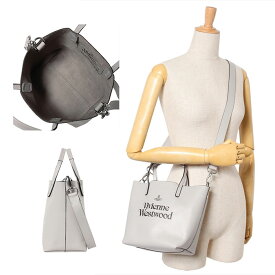 ヴィヴィアンウエストウッド ショルダーバッグ トートバッグ 47030009U L0078 Vivienne Westwood バッグ ブランド レザー 革 小さめ ロック 赤 グレー