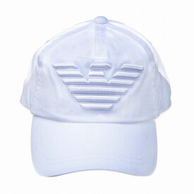 エンポリオアルマーニ CAP 627522 CC995 キャップ 帽子 刺繍 立体ロゴ ホワイト ブラック ネイビー メンズ EMPORIO ARMANI