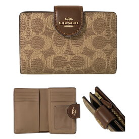コーチアウトレット COACH OUTLET 二つ折り財布 CW786 レディース シグネチャー ブランド プレゼント