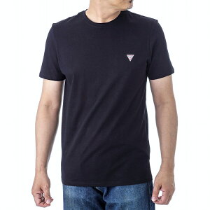 GUESS T�V���c �u�����h CORE TEE M0GI36 I3Z00 �N���[�l�b�N �����|�C���g ���� �����Y �l�C�r�[ �z���C�g �u���b�N �O���[ �Q�X