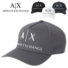 アルマーニエクスチェンジ キャップ 帽子 ARMANI EXCHANGE 954039 CC513 【 白 黒 グレー ネイビー 】 メンズ レディース ユニセックス ハイ ブランド 男性 つば 7cm アメカジ 小顔 【 あす楽 】【30代 40代 50代 60代 春 夏 秋 冬 釣り ゴルフ 野球 テニス トレーニング 】