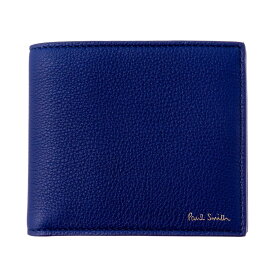 ポールスミス 二つ折り財布 M1A 4833 FMULTR 46-INDIGO INDIGO ブルー 誕生日 プレゼント ギフト 送料無料 Paul Smith