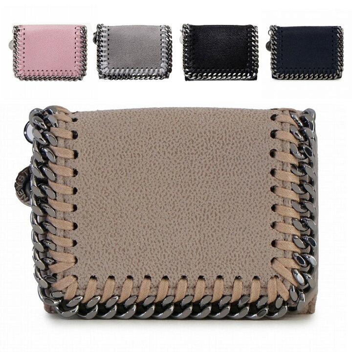 楽天市場】ステラマッカートニー 折り財布 MINI WALLET FALABELLA  