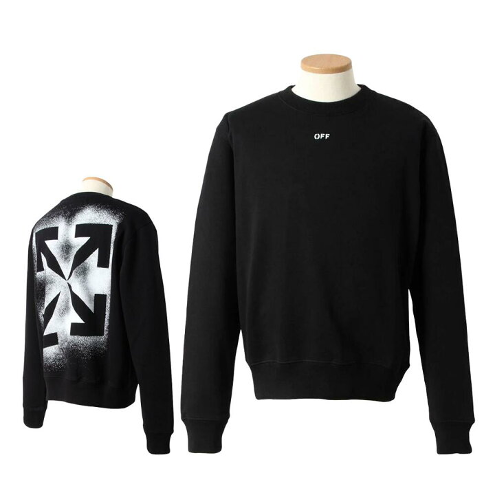 楽天市場】オフホワイト トレーナー OMBA025E20FLE0031001 クルー  