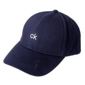 カルバンクライン キャップ K50K506087CEF NAVY メンズ レディース Calvin Klein 帽子 春 綿 コットン シンプル おしゃれ ブランド ギフト プレゼント ネイビー 【 あす楽 】【 送料無料 】