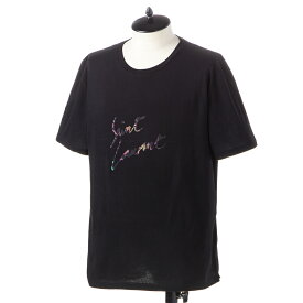 サンローラン T-SHIRT 553438 YBCL2 1068 ブラック メンズ SAINT LAURENT