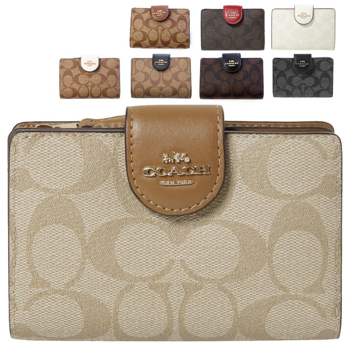 楽天市場】コーチアウトレット 二つ折り財布 C0082 レディース COACH  