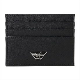 エンポリオアルマーニ カードケース Y4R173 Y138E 81072 ブラック EMPORIO ARMANI メンズ