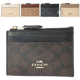 コーチアウトレット コインケース レディース CW870 COACH OUTLET 財布 カードケース キーチェーン シグネチャー ミニ財布 メンズ レディース ウォレット