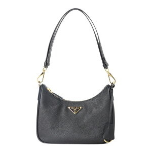 �v���_ �V�����_�[�o�b�O 1BC204 QOM NZV F0632 �u���b�N PRADA �o�b�O ���f�B�[�X