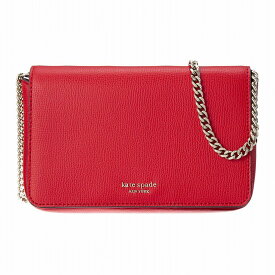 ケイトスペード チェーンウォレット ポシェット SYLVIA CHAIN WALLET シルビア PWRU7201 611 レディース HOTCHILI レッド kate spade new york