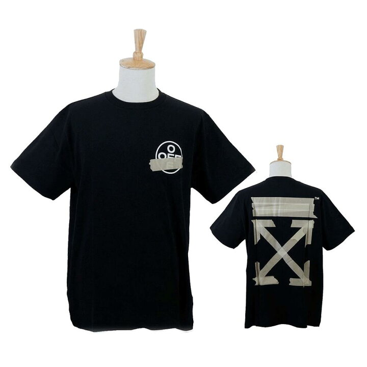 楽天市場】オフホワイト Tシャツ ブランド TAPE ARROWS SHORT 