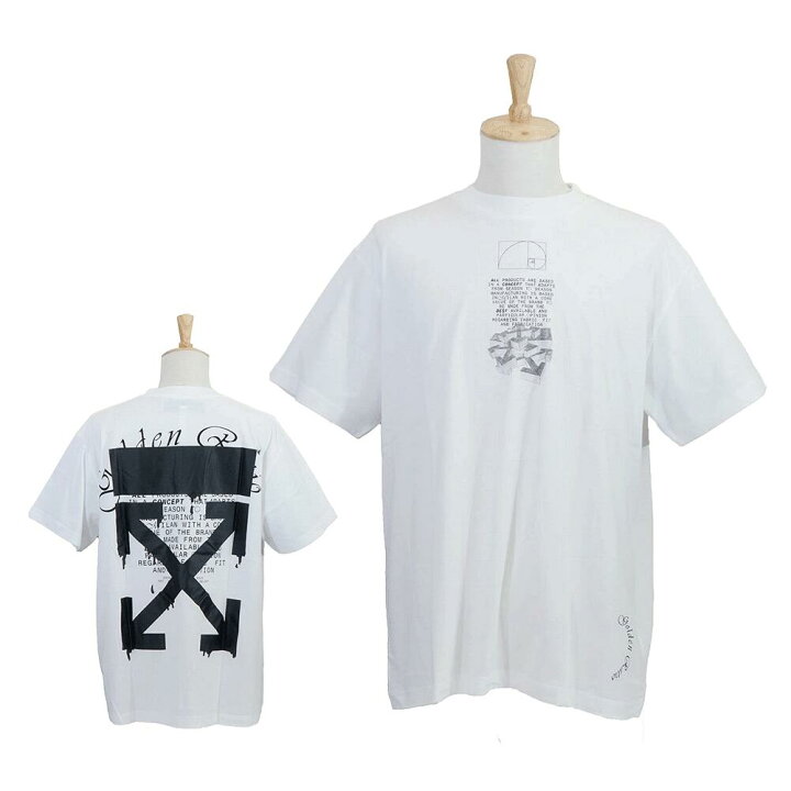 楽天市場】オフホワイト Tシャツ ブランド DRIPPING ARROWS SHORT  