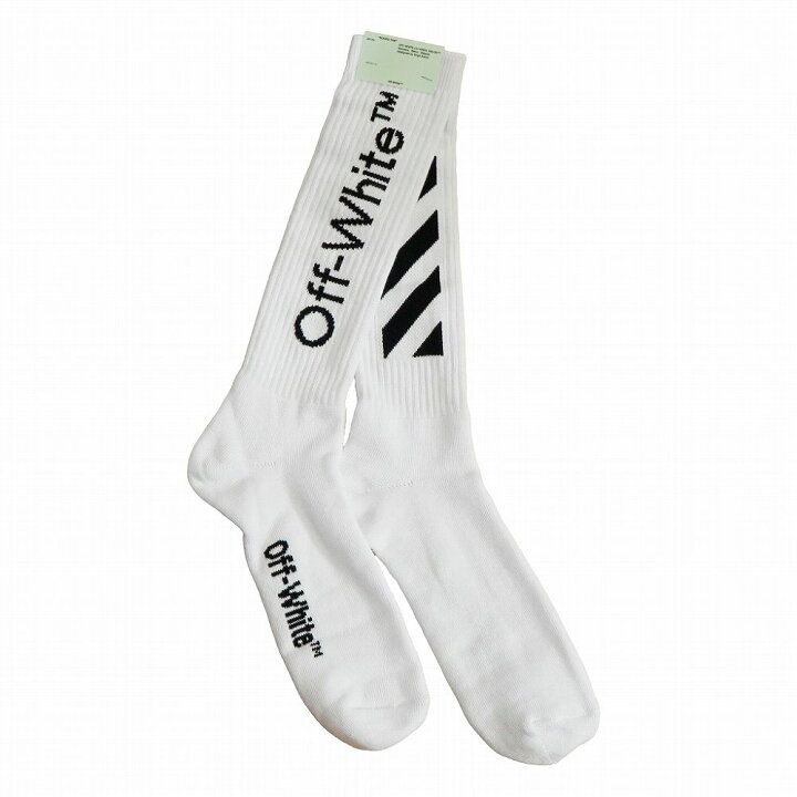 楽天市場】オフホワイト ソックス DIAG MID LENGHT SOCKS 