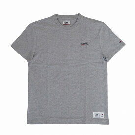 TOMMY HILFIGER Tシャツ ブランド DM0DM07194P01 クルーネック 半袖 ロゴ メンズ グレー トミーヒルフィガー