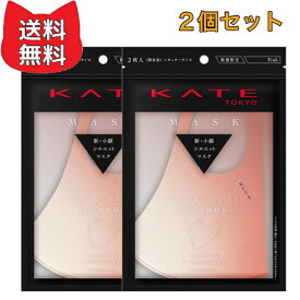 KATE(ケイト) マスク(ピンク) III ふつうサイズ 【2個セット】 メーカー終了品