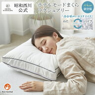 ホテルモード枕ラグジュアリー　ec2301 ホテル 枕 昭和西川 リバーシブル 高さ調整 パイプ母の日 父の日 …