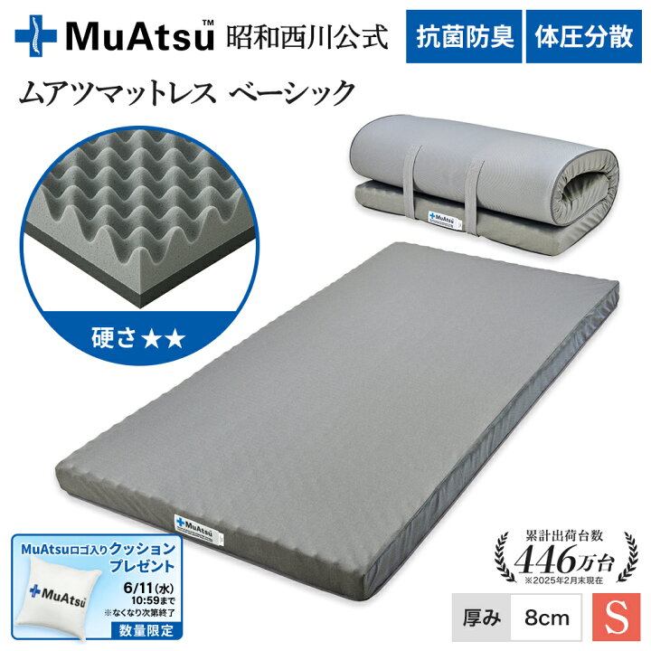 楽天市場】昭和西川 ムアツ マットレス シングル ワイドシングル  