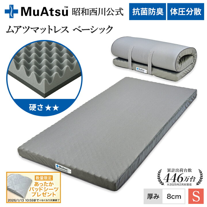 楽天市場】【P10倍 ※11/12〜11/19】昭和西川 ムアツ マットレス  