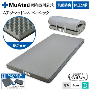 昭和西川 昭和西川 ムアツ マットレス ベーシック 凹凸構造 体圧分散 