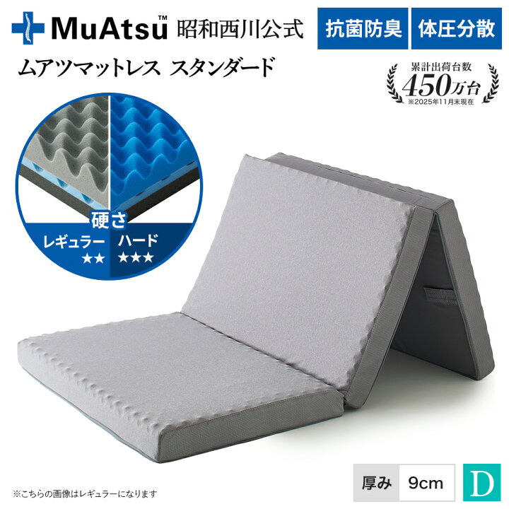 楽天市場】【P10倍 ※4/13 10:59迄】昭和西川 ムアツ マットレス ダブル 