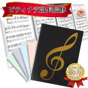 【ピティナ 支部長監修】【即日配送】Solf 楽譜ファイル 書き込める 見開き4面 ピアノ バンド 伴奏 台紙 譜面 ( A4サ…