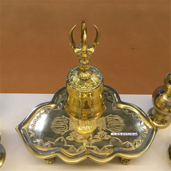 楽天市場】【送料無料】希少新品！密教法具 前具 一面器 六器一組 仏器 