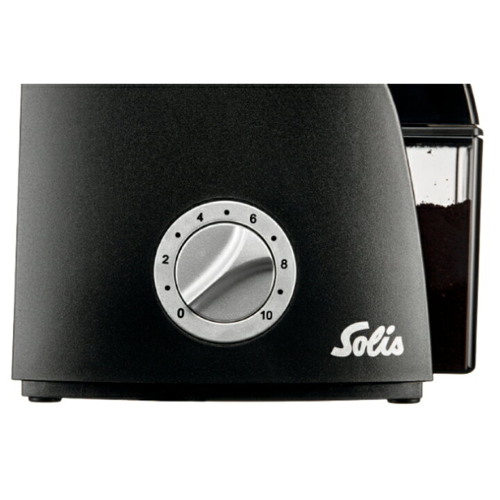 solis公式ショップ ソリス SK1662 ブラック スカラゼロスタチック Solis CoffeeGrinder 静電気抑制 粒度調整可能 コーヒーミル 電動 グラインダー コーヒー coffee grinder コンパクト 珈琲ミル 珈琲 コーン式 24段階調整 ソリス公式 店