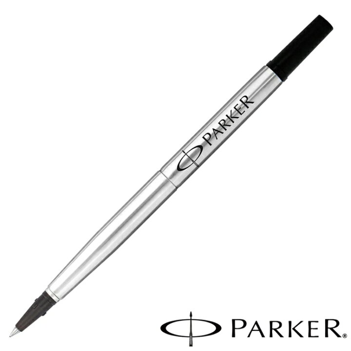 楽天市場 Parker パーカー ローラーボール替芯 ブラック M 世界の筆記具 報画堂