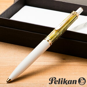 【名入れ無料】 ペリカン PELIKAN スーベレーン K400 ボールペン ホワイトトータス