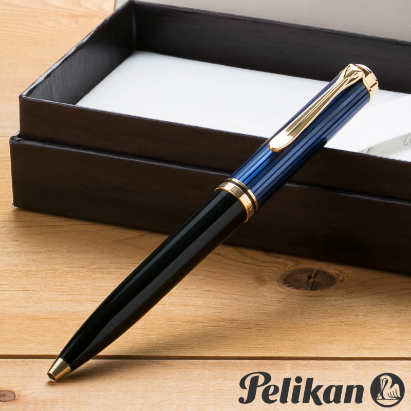 ペリカン スーベレーン K600 ボールペン [ブルー縞] (ボールペン) 価格 