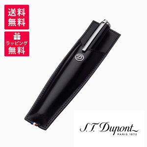 S.T.DUPONT �f���|�� Pen Case �y���P�[�X ���C��D �y���X���b�g �u���b�N���U�[ 180016