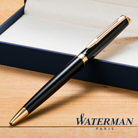 【名入れ無料】 ウォーターマン WATERMAN メトロポリタン エッセンシャル ボールペン ブラック GT S0920660