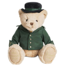 【1000円OFFクーポン対象】 Harrods ハロッズ 2026 Annual Bear Henry クリスマス christmas アニュアルベア イギリス 英国 ance お茶会 クマ 馬御者 グリーンドアマン ぬいぐるみ 長毛 茶色 アニバーサリー anniversary テディベア ベア 限定 プレゼント