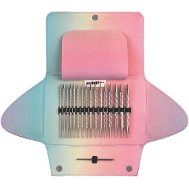 【1000円OFFクーポン対象】【楽天1位獲得】addi クリックシステム ユニコーン 輪針セット 付け替え式 ドイツ製 日本語説明書付き ユニコーン レース ロング グラデーション ファンシー かわいい ピンク おしゃれ 編み物 ハンドメイド