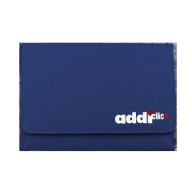 【1000円OFFクーポン対象】 addi クリックシステム 輪針セット 付け替え式 ドイツ製 日本語説明書付き (ノベルショート) ブルー ダークブルー かわいい おしゃれ 編み物 ハンドメイド