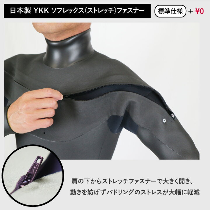 楽天市場】【 ウェットスーツ 工場直送 】 ロングチェストジップ 