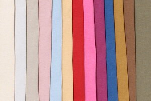 コットン16/2BD天竺(スモーキー・アースカラー) 無地 布 生地 手作り カット50cm単位(商品番号:11664-2)