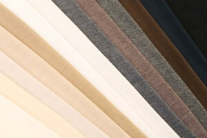 ポリエステル/レーヨン天竺(ベーシックカラー) 無地 布 カットソー 生地 手作り カット50cm単位(商品番号:12779a)