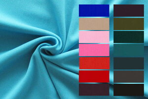 75dポリエステルスムース(カラフルカラー) 無地 布 生地 手作り カット50cm単位(商品番号:42615-3)