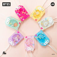 【BT21 アクリルお守りキーリング】OMAMORI KEYRING レトロ アクリルキーホルダー 防弾少年団 BTS公式グ…