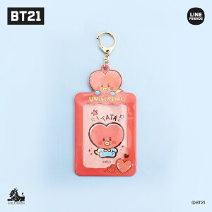 SALE50OFFyBT21 tHgJ[hL[z_[ (XebJ[t)zPHOTO CARD KEY HOLODER pXP[X gJP[X BTS ObY KOYA RJ SHOOKY MANG CHIMMY TATA COOKY \