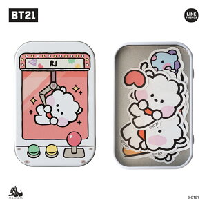 SALE50OFFyBT21 minini eBP[XXebJ[Zbg(12)zTIN CASE STICKER SET  JJ heNc BTSObY o^ KOYA RJ SHOOKY MANG CHIMMY TATA COOKY \