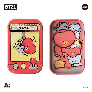 SALE50OFFyBT21 minini eBP[XXebJ[Zbg(12)zTIN CASE STICKER SET  JJ heNc BTSObY o^ KOYA RJ SHOOKY MANG CHIMMY TATA COOKY \