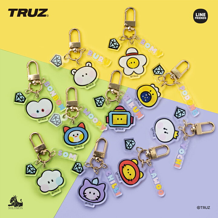 楽天市場】☆SALE30％OFF【TRUZ minini アクリルキーリング】ACRYLIC 